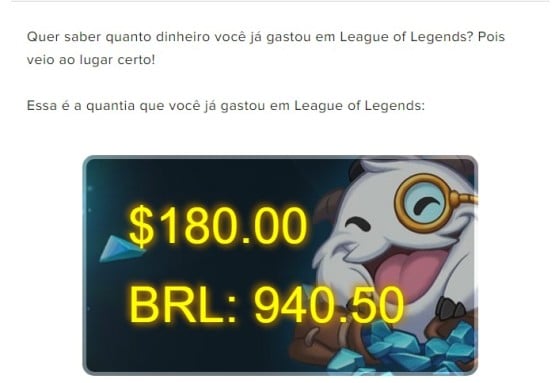 Quanto gastei no LOL? Ferramentas para monitorar e limitar seus gastos