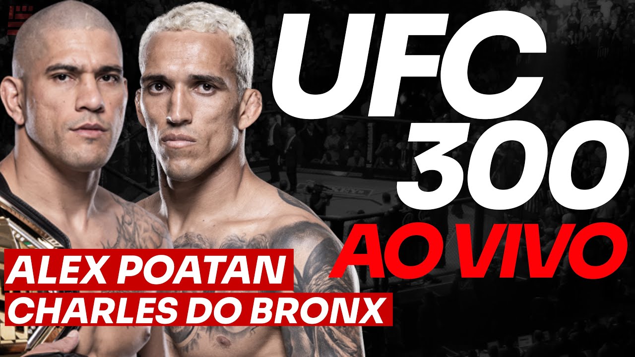 Não perca! Saiba onde assistir UFC 300 ao vivo online grátis.