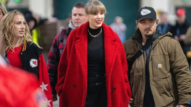 Taylor Swift no KC: Cantora foi vista em jogo do Chiefs!