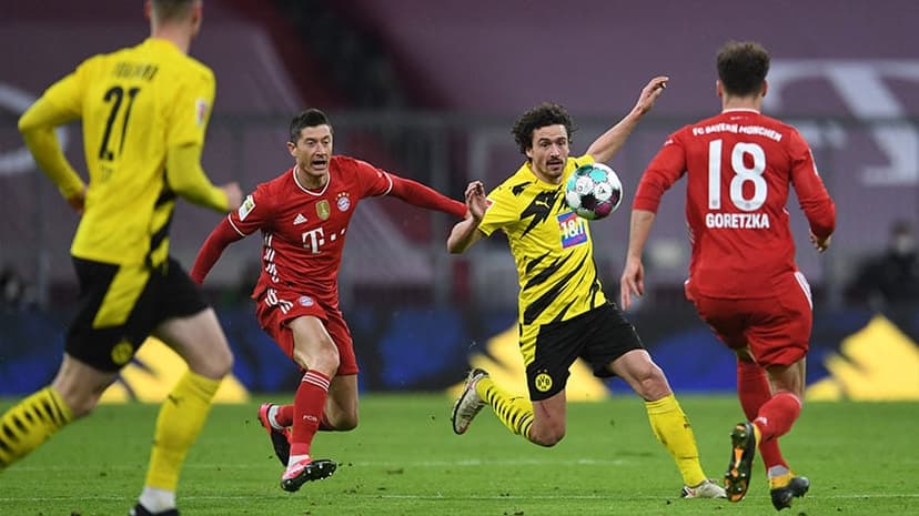Borussia x Bayern: Escalações prováveis e desfalques para o jogo.