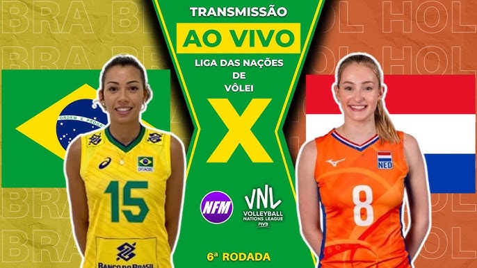 Jogo imperdível: Brasil x Holanda Vôlei Feminino, quem leva a melhor?