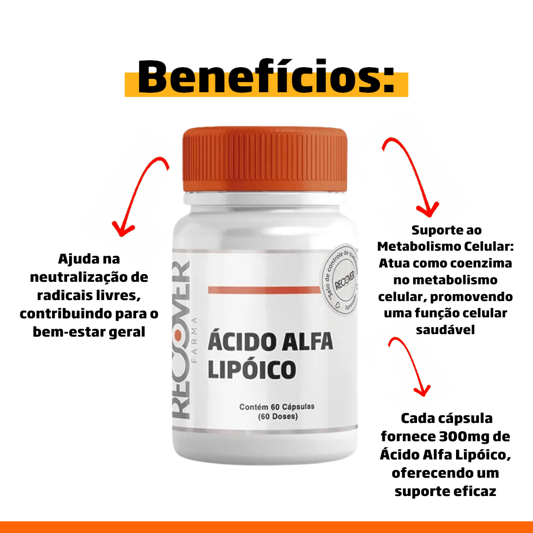 Para que serve o Ácido Alfa Lipóico? Tudo o que você precisa saber!