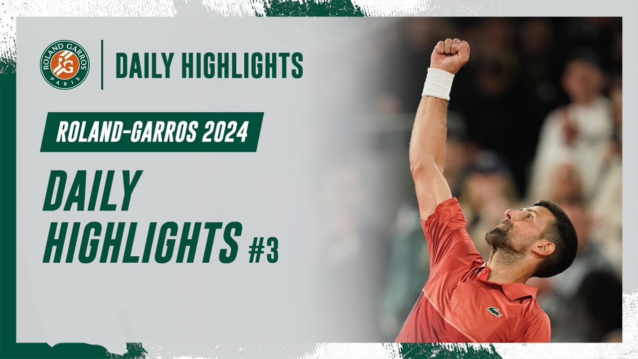 Roland Garros: Confira a programação completa dos jogos de hoje!