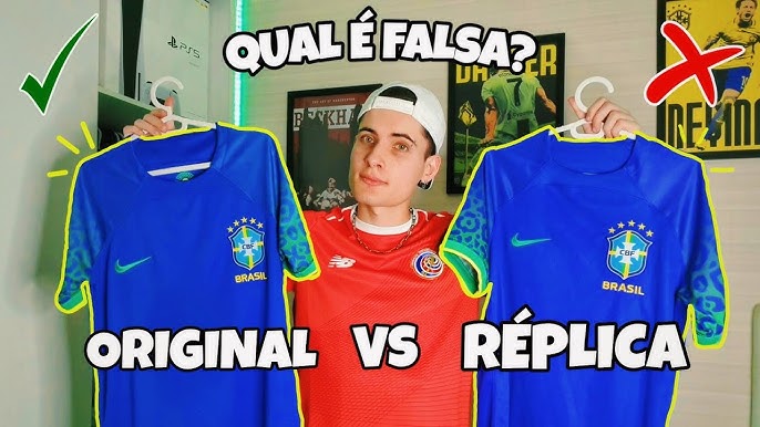 Uniforme do time do Brasil: original ou réplica, qual escolher?