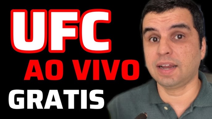UFC de graça ao vivo: Onde e como assistir às lutas?