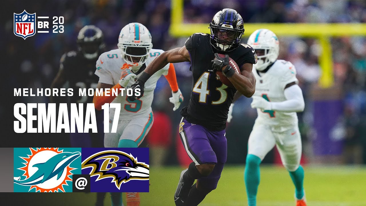 Ravens x Dolphins: Quem leva a melhor nesse duelo eletrizante da NFL?