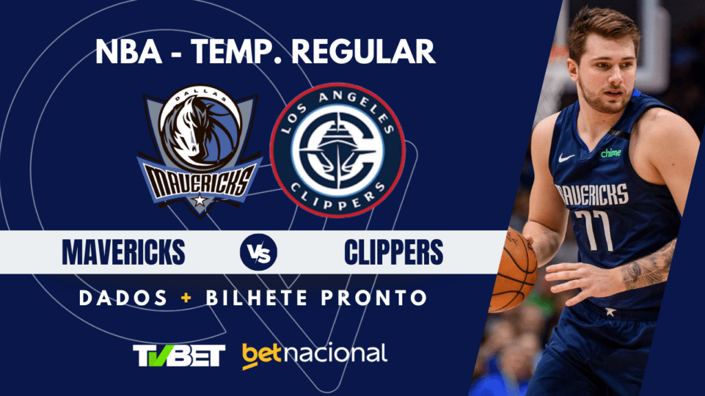 Onde assistir Los Angeles Clippers x Dallas Mavericks: Veja como ver o jogo ao vivo e online!