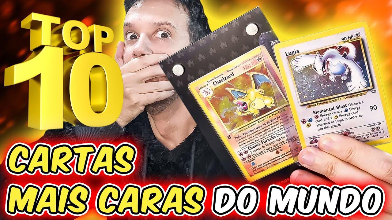 Top 5: As cartas Pokémon mais caras e raras do mundo!