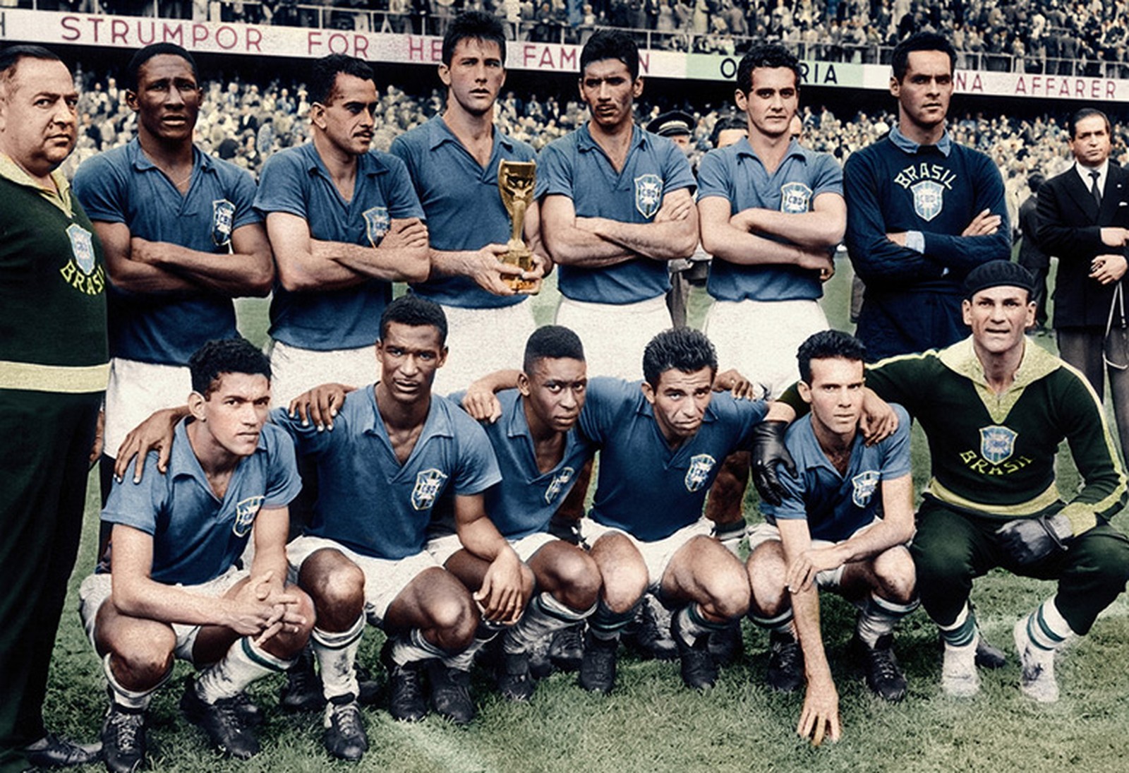 Camisa Pele Copa 58: Reviva a glória da seleção com essa relíquia!