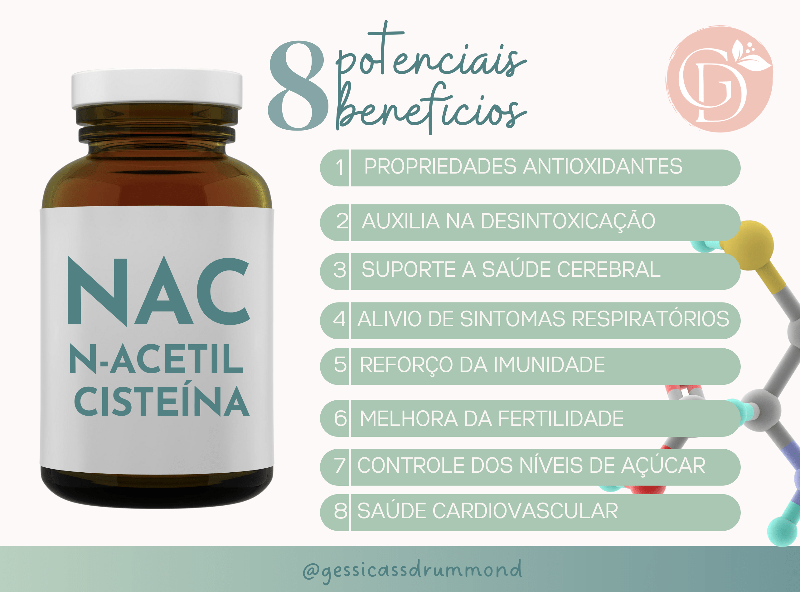Guia completo sobre N-acetilcisteína:tudo o que você precisa saber!