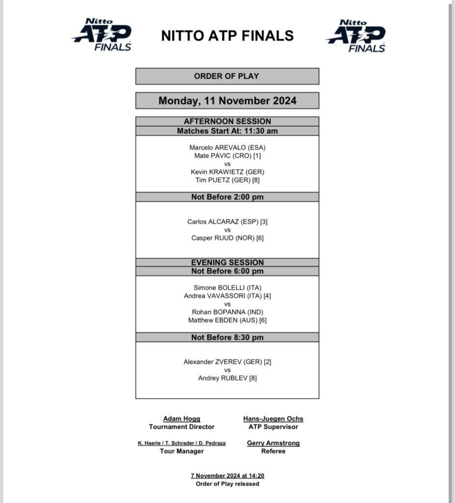 Calendário ATP 2024: Veja o Cronograma Completo e Não Perca Nenhum Jogo!
