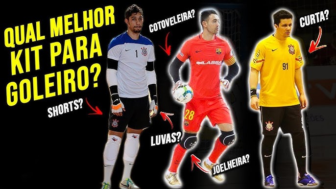 Como escolher camisa para goleiro de futsal ideal? Siga estas dicas simples.