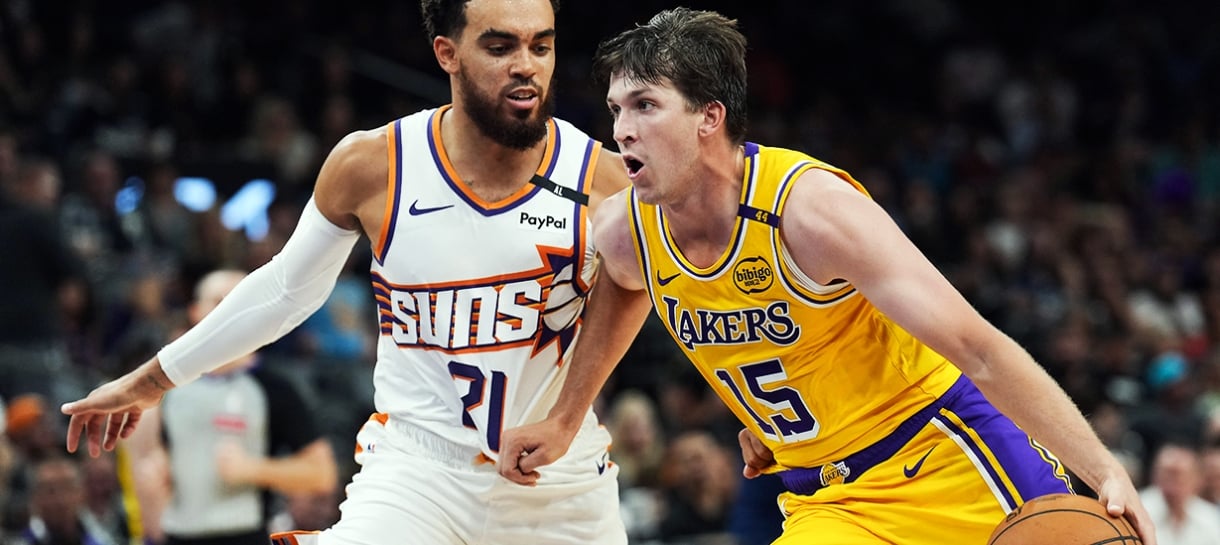Guia completo: Onde assistir Lakers x Phoenix Suns e torcer pelo seu time favorito agora.