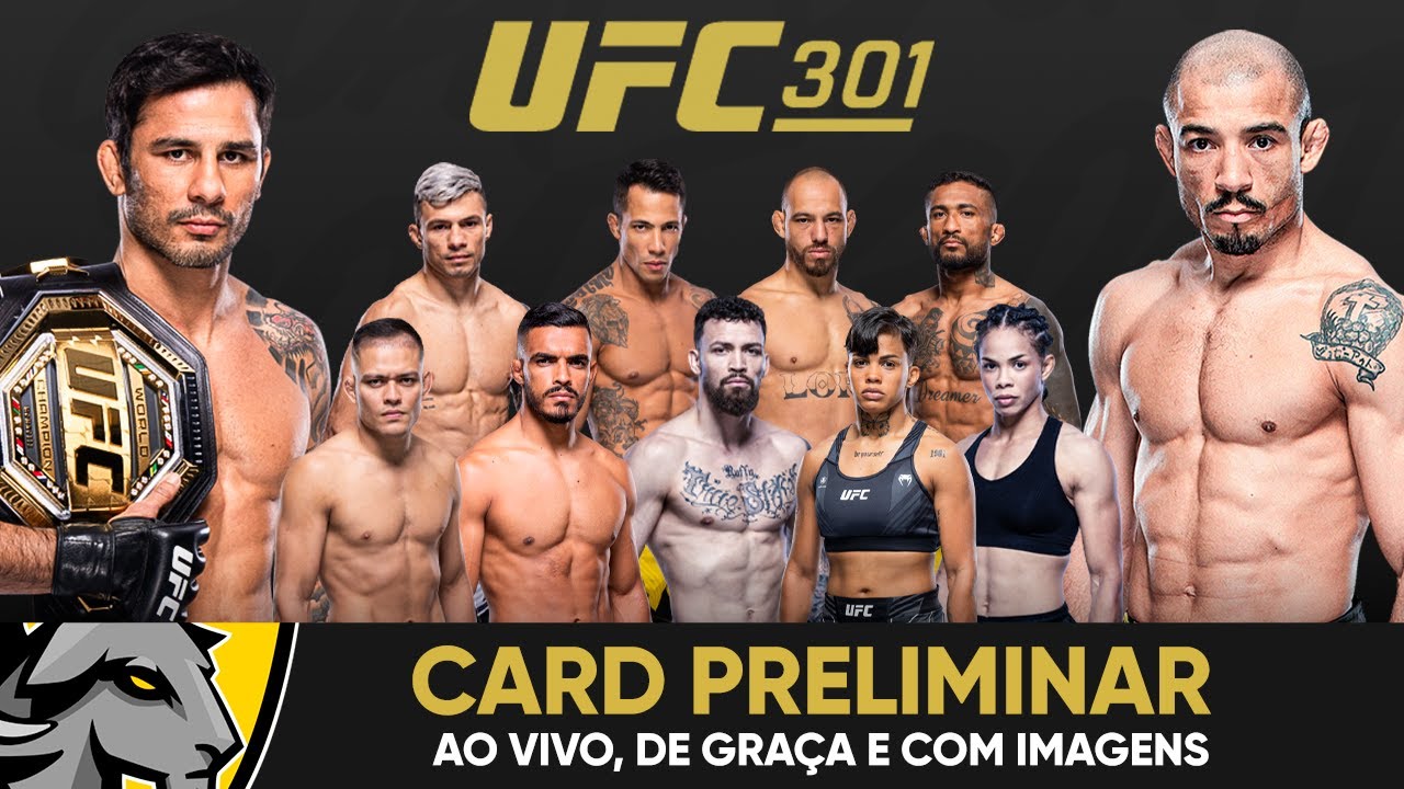 UFC 301 ao vivo: Informações, palpites e onde assistir hoje.