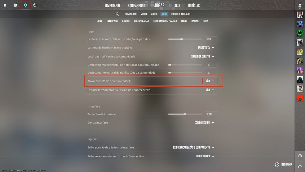 Como abrir o console no CS2 e usar os melhores comandos.