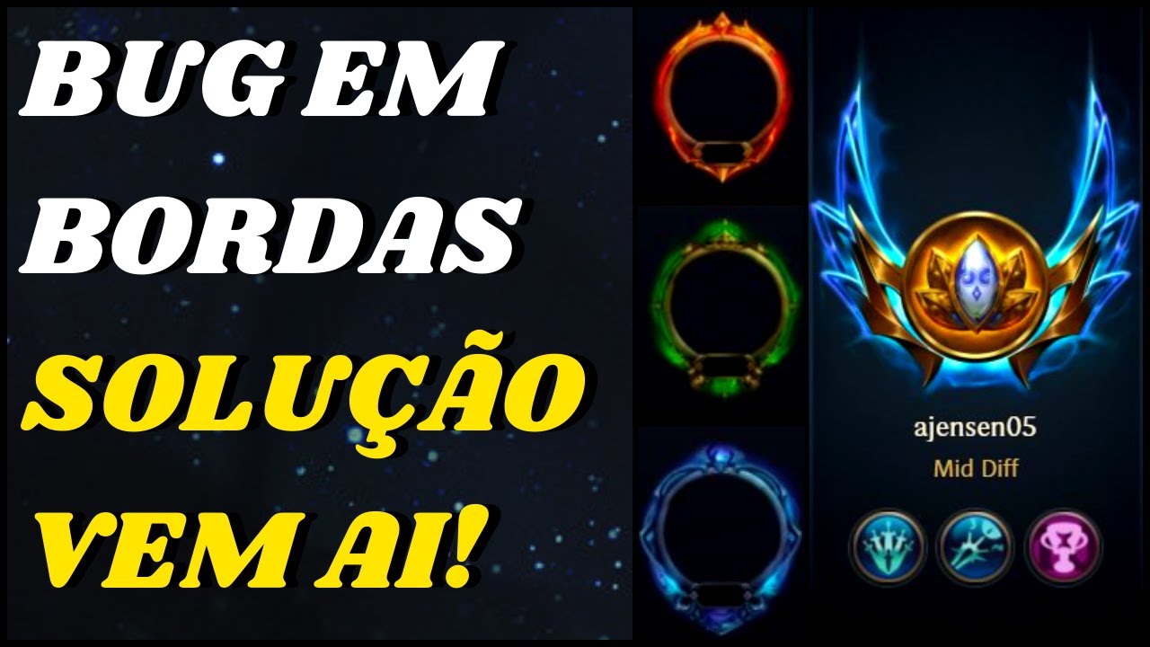 Minha borda lol não aparece no perfil? Descubra soluções fáceis pra resolver!