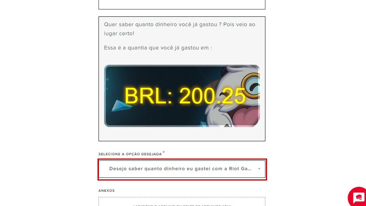 Perdeu a noção de quanto eu gastei no League of Legends? Método rápido para consultar o valor exato.