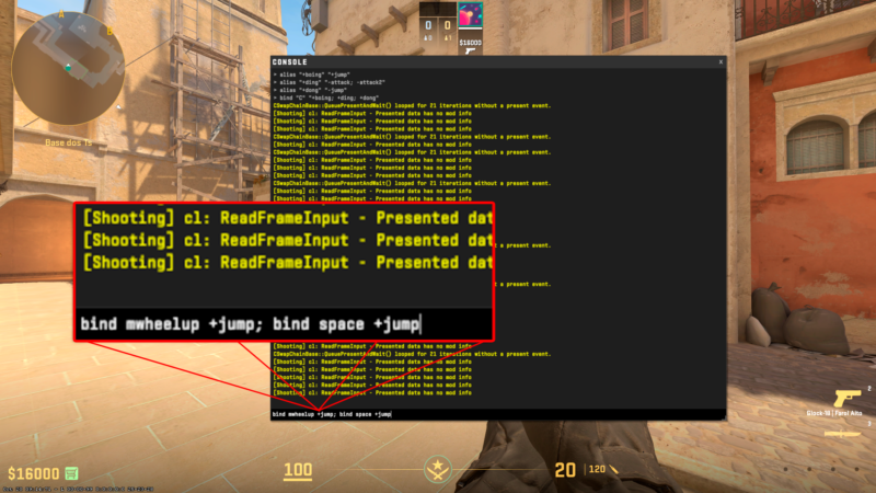 Por que usar comando para pular no scroll cs2? Jogue muito melhor!