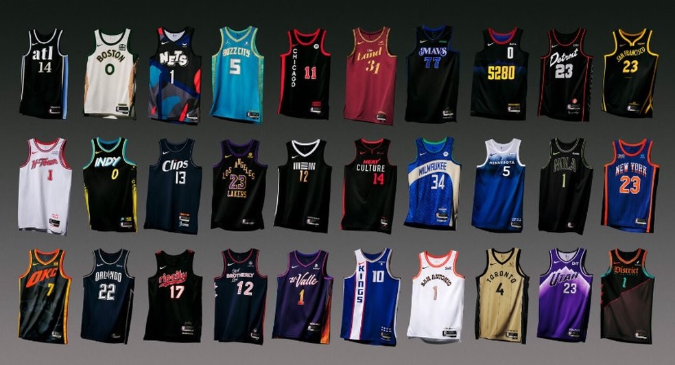 Quer uniformes nba do seu time favorito? Veja onde achar todas as opções.