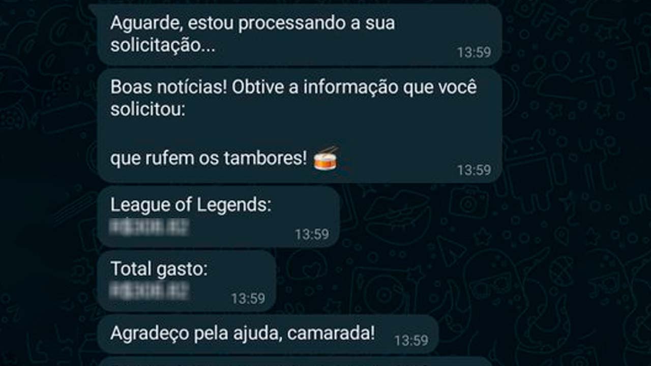 Perdeu a noção de quanto eu gastei no League of Legends? Método rápido para consultar o valor exato.