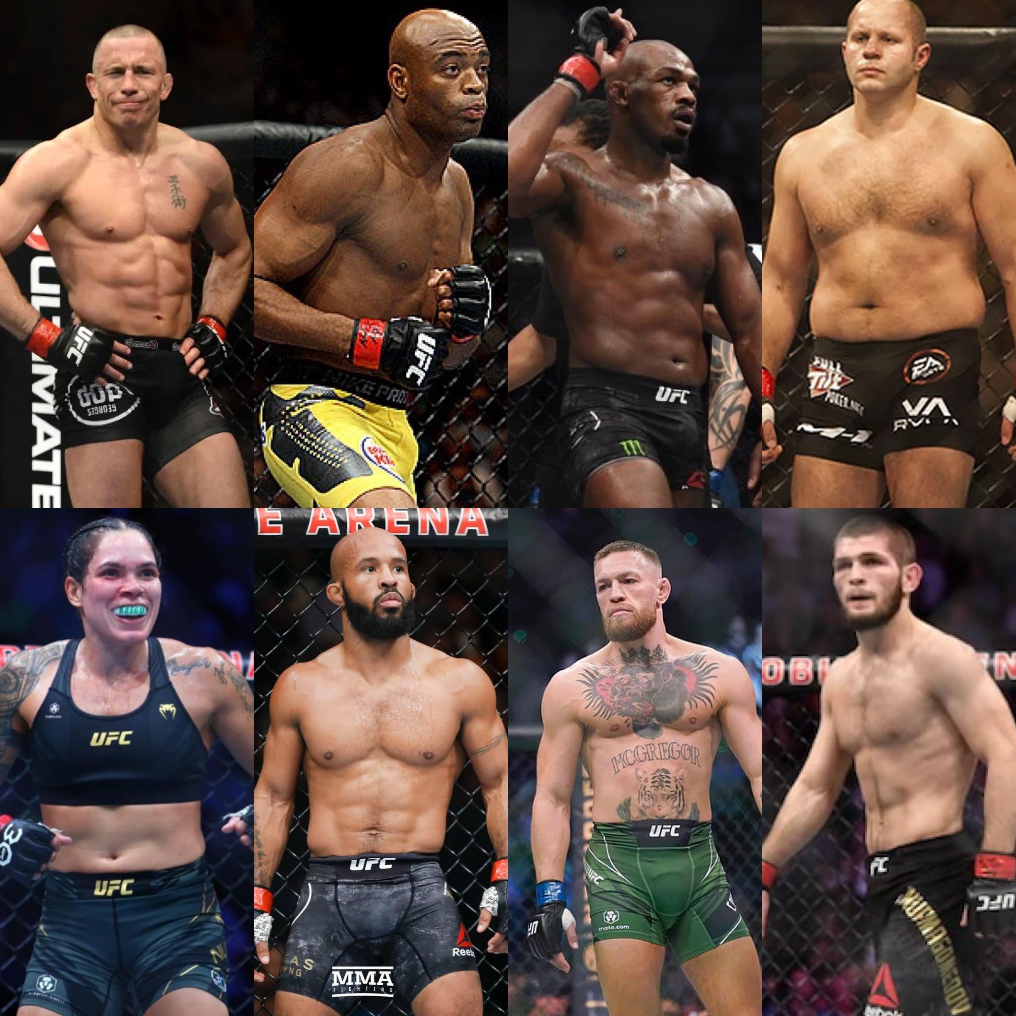 GOAT do UFC: Top 5 lutadores que marcaram a história!