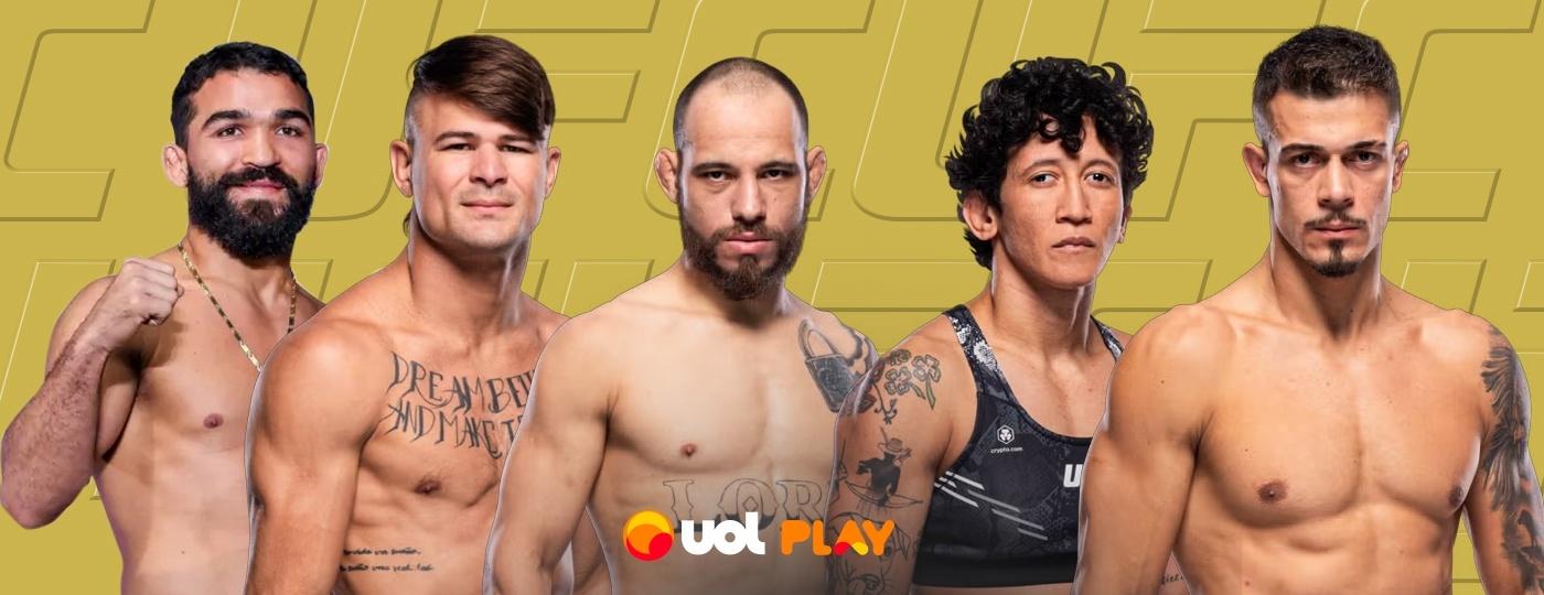 Quem participa da luta ao vivo hoje? Confira agora o card completo do evento.