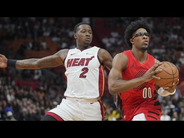 Melhores momentos Heat x Trail Blazers: Reveja os lances incríveis dessa partida emocionante!