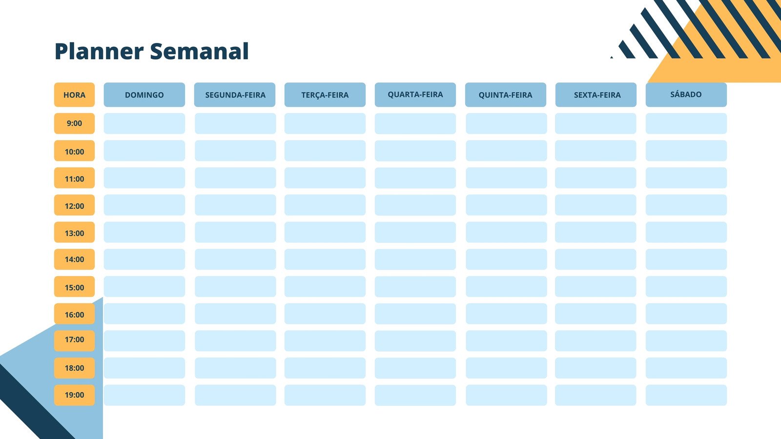 Tabela de semana: Organize seus dias de forma fácil!