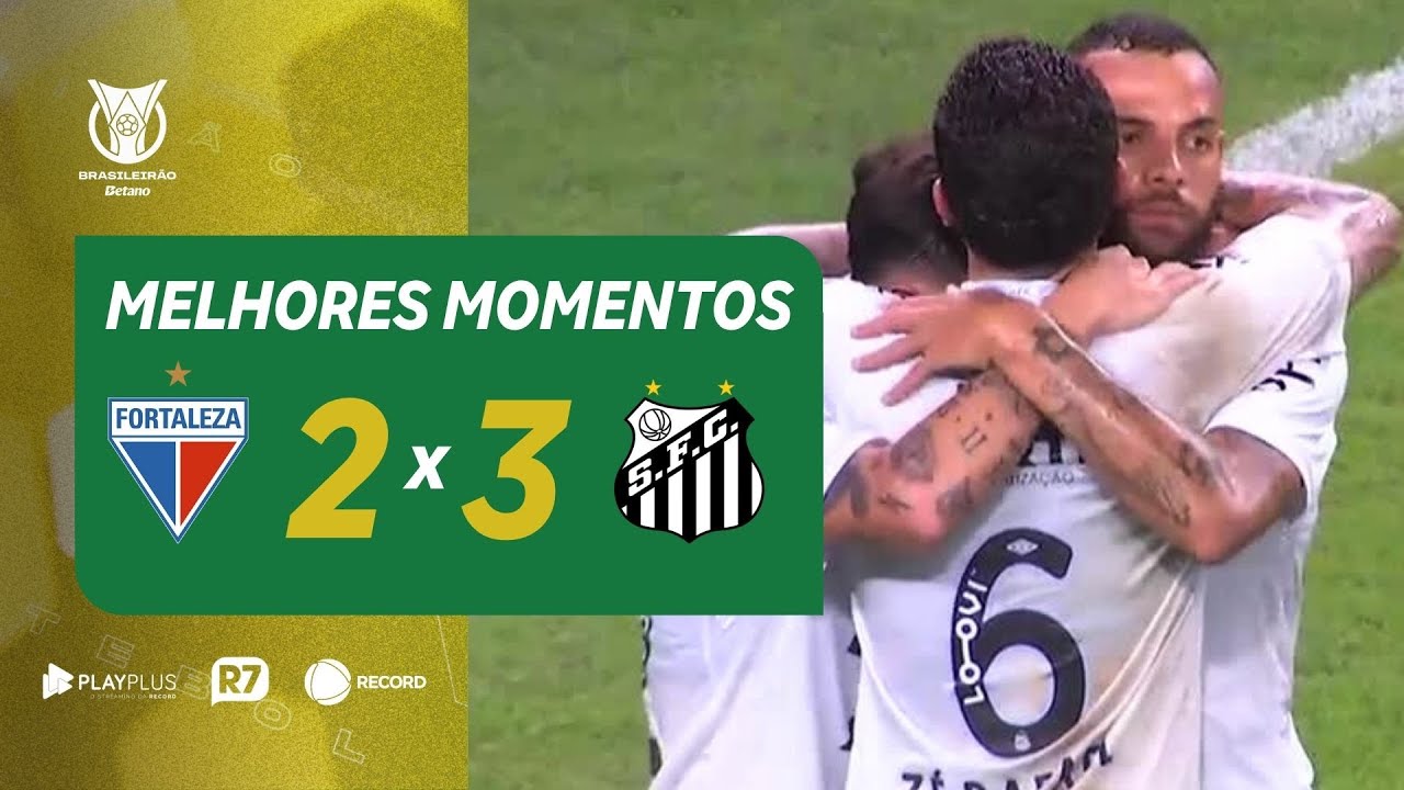Acompanhe santos futebol clube x fortaleza esporte clube minuto a minuto: Veja todos os lances agora mesmo!