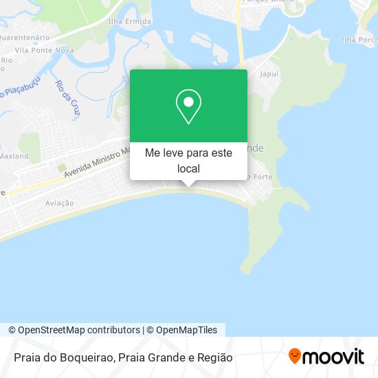 Como chegar em Boqueirão Praia Grande São Paulo? Rotas fáceis