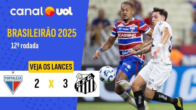 Acompanhe santos futebol clube x fortaleza esporte clube minuto a minuto: Veja todos os lances agora mesmo!