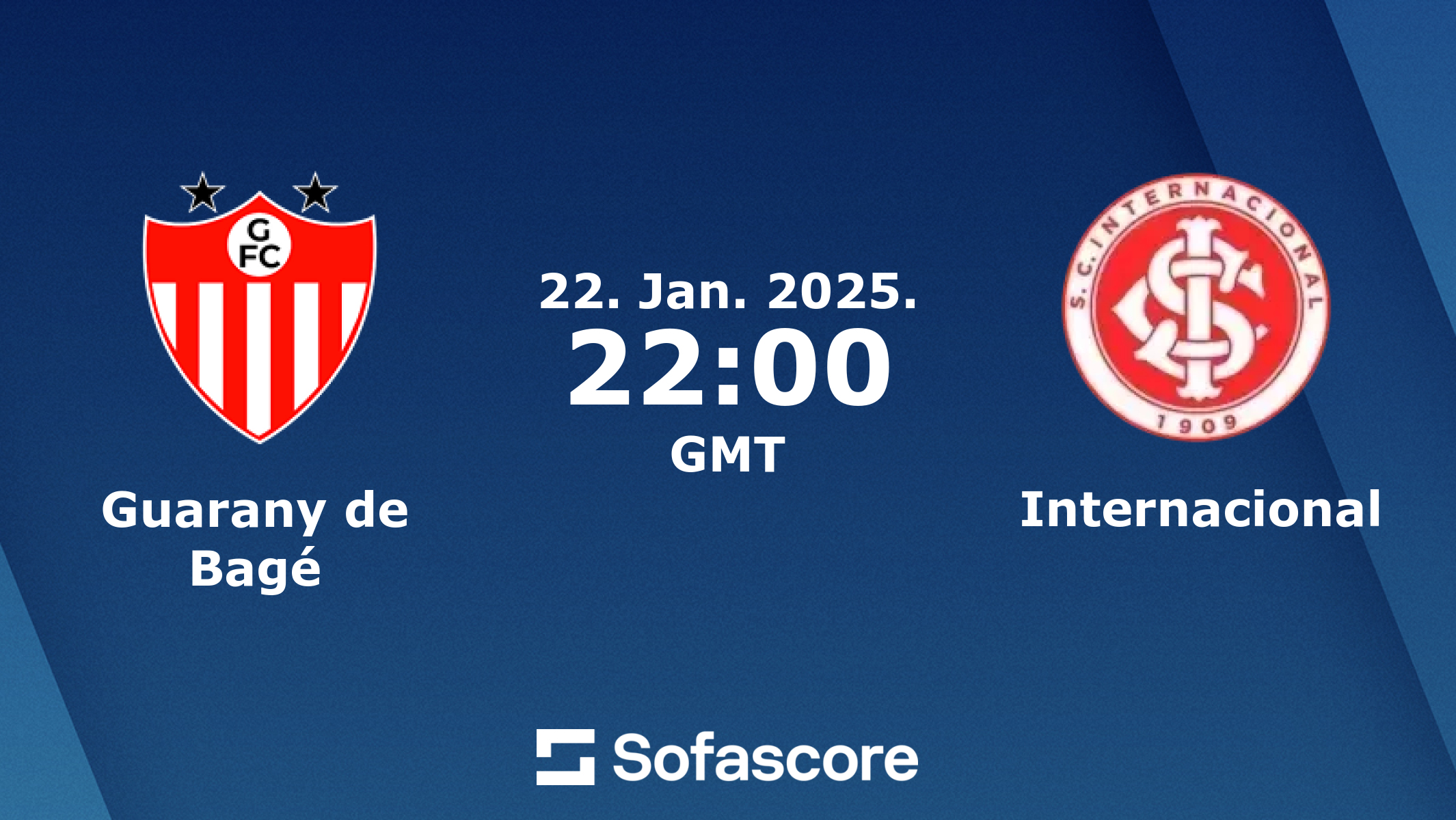 Guarany de Bagé x Internacional minuto a minuto (confira estatísticas em tempo real do jogo)