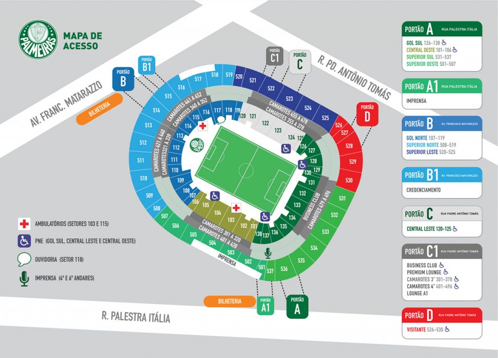 Mapa Allianz Parque onde achar? Encontre fácil com estes 5 métodos rápidos!