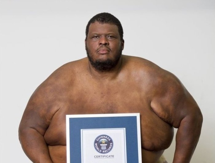 Emmanuel Yarbrough descubra o segredo do seu peso recorde