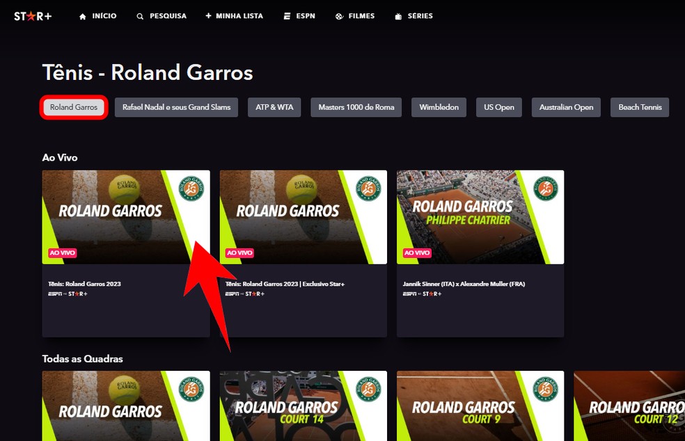 Onde assistir ao jogo de Roland Garros hoje? Veja 5 opções na TV e online!