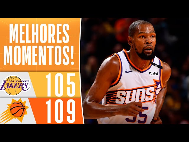 Histórico de la lakers x phoenix suns? Reveja os jogos mais emocionantes!