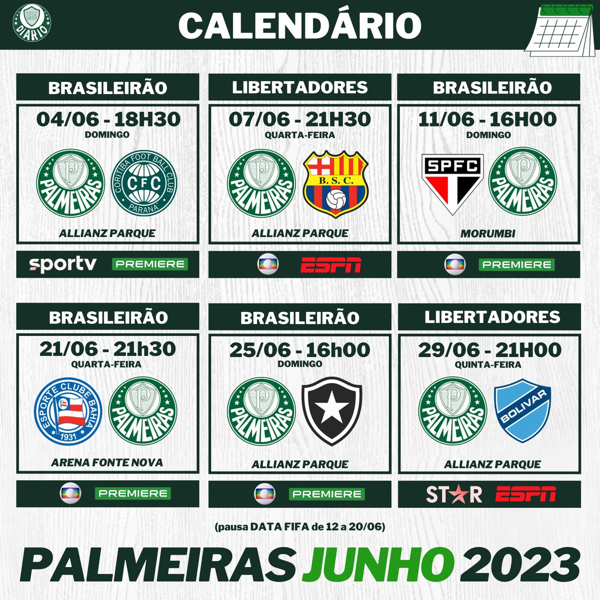 Calendario Palmeiras atualizado? (Veja aqui as datas mais recentes facilmente!)