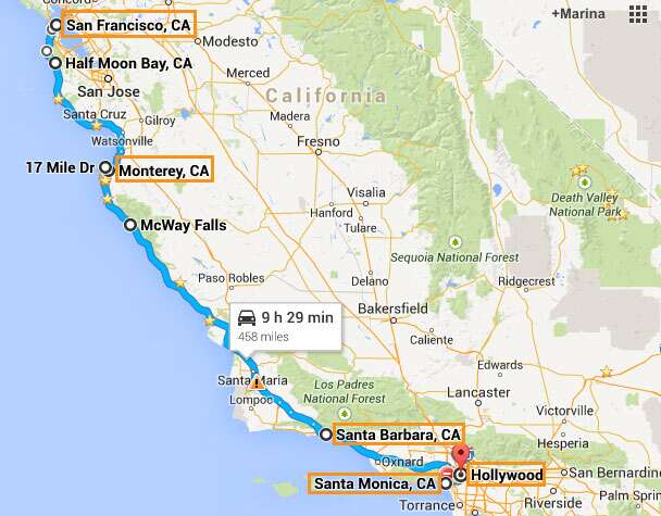de São Francisco para Los Angeles quais paradas ver? (atrações imperdíveis no caminho!)