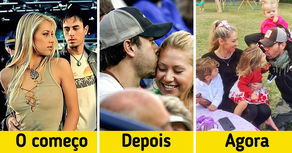 Como Enrique Iglesias e esposa mantém o romance após tantos anos juntos