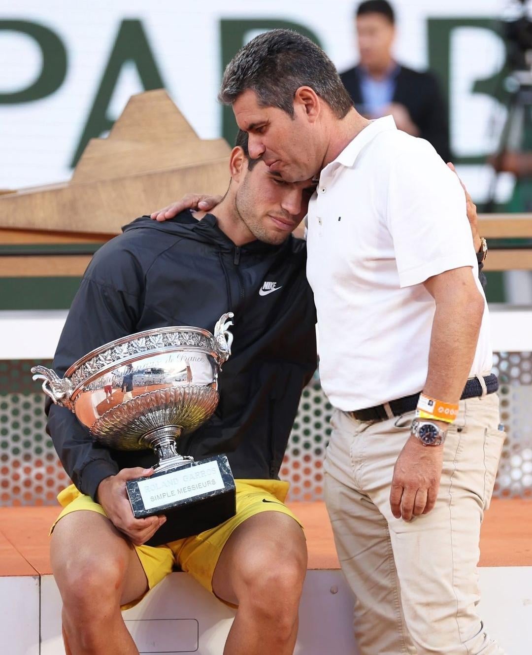 Pais de Carlos Alcaraz veja como criaram o campeão de Roland Garros
